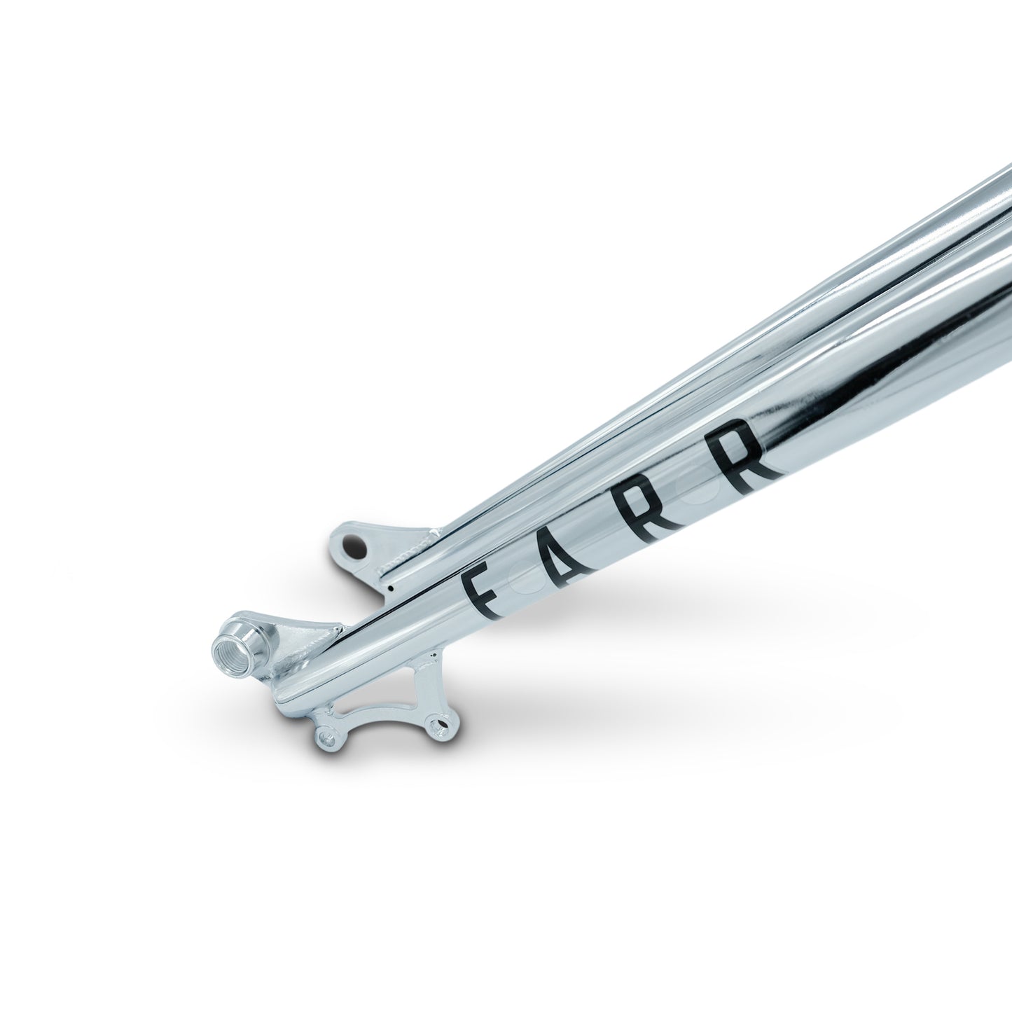 Farr Chrome Rigid Bike Fork 470mm Thru-Axle