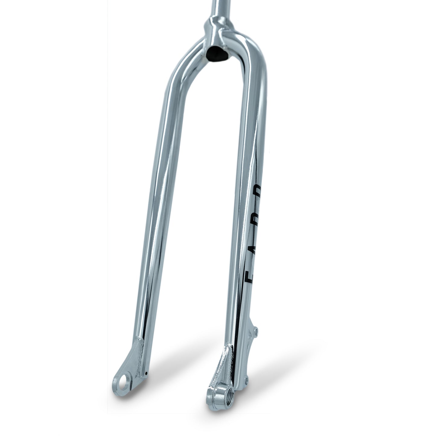 Farr Chrome Rigid Bike Fork 470mm Thru-Axle